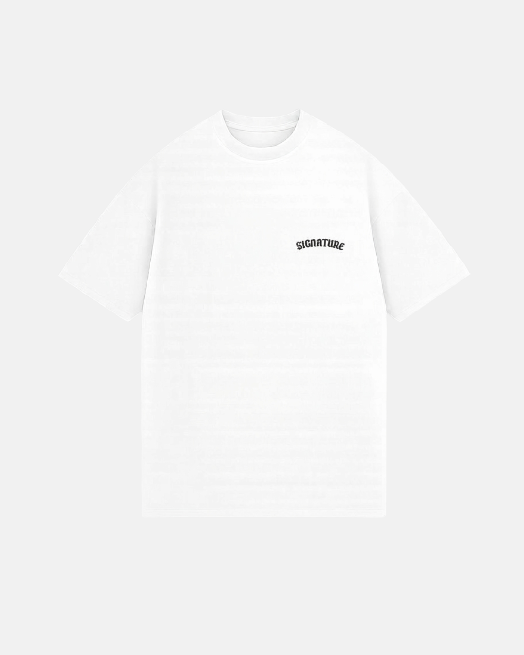 T011 - Gothic Signature Tee Blanca