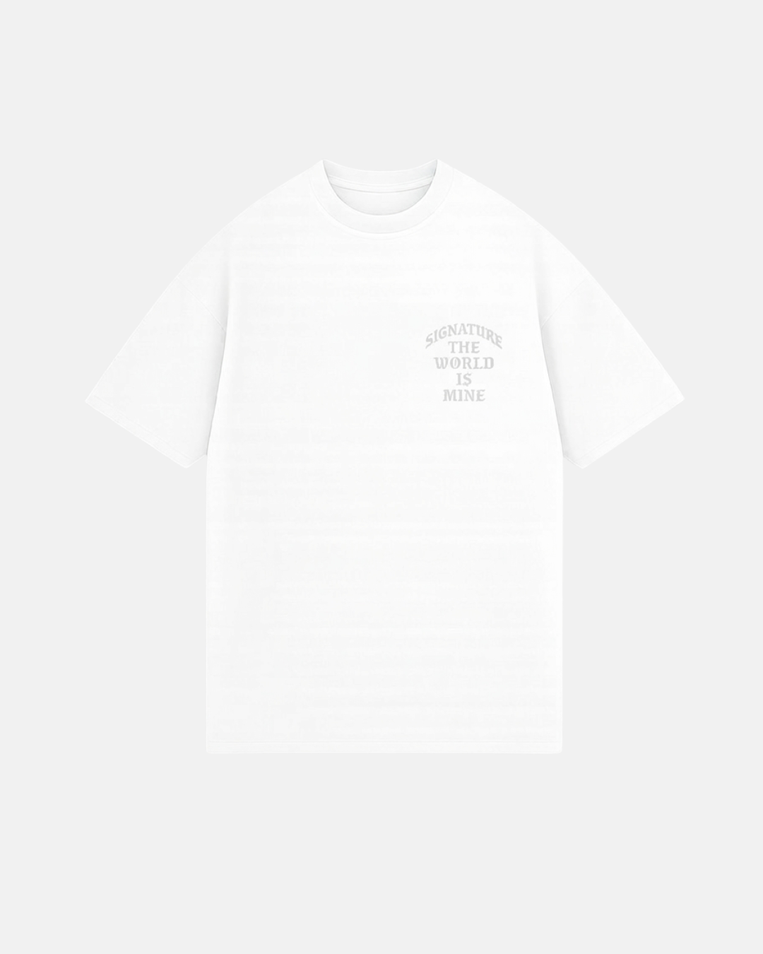 T017 - World Is Mine Tee Blanca
