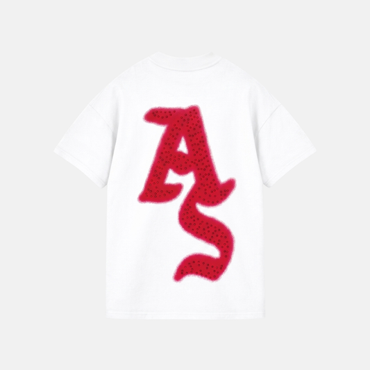 WHITE T-SHIRT NOT FOR EVERYONE, NEVER WAS