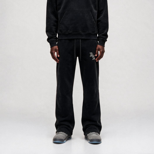 Line Monogram AS Straightpants Negro