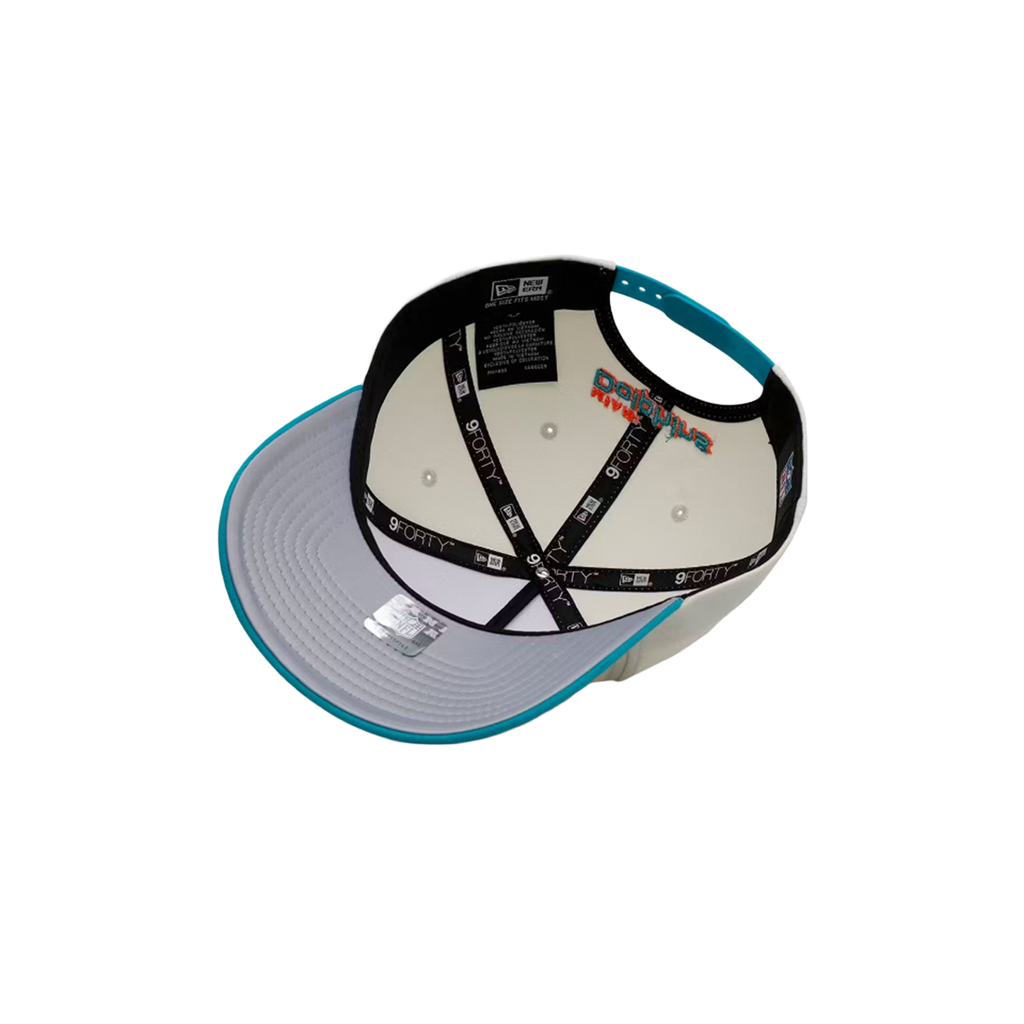 Miami Dolphins 'Super Bowl Logos' 9FORTY A-Frame Snapback