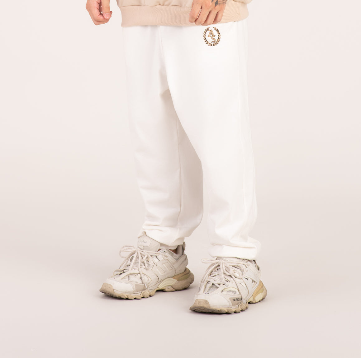 Sacred Heart Bone Overzise Sweatshirt