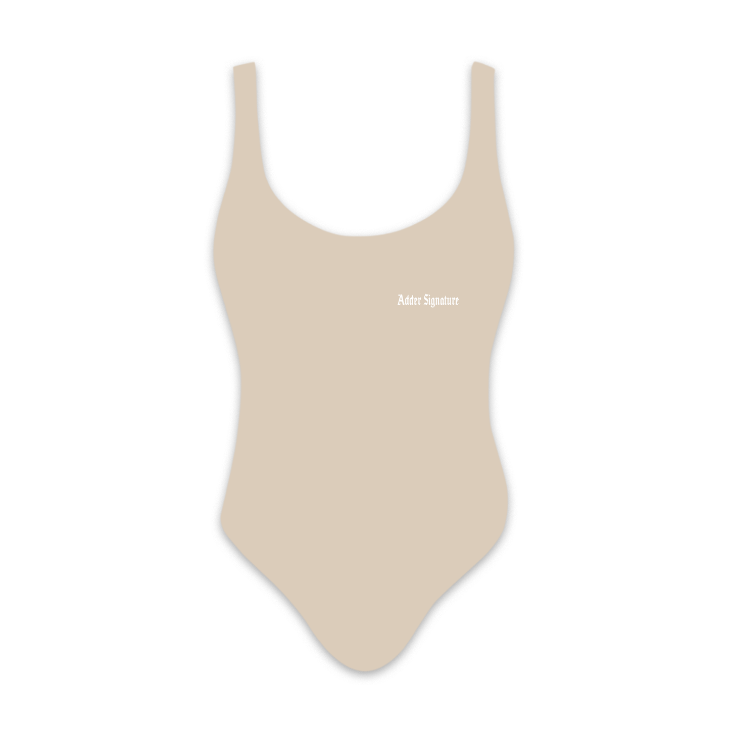 BEIGE WOMEN'S BODYSUIT