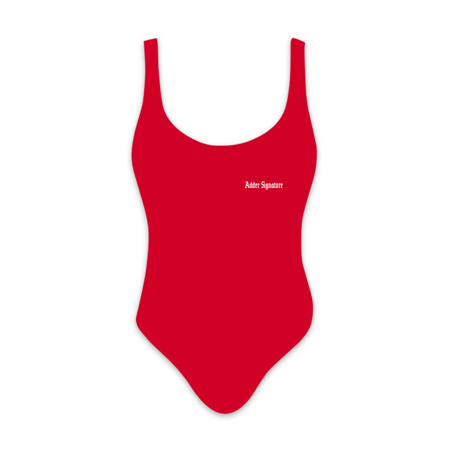 RED WOMEN'S BODYSUIT