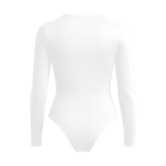 WHITE WITH LONG SLEEVES AS