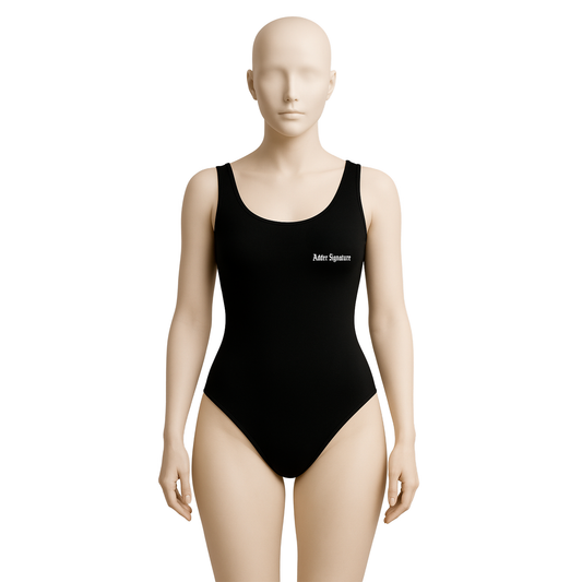 WOMEN'S BLACK BODYSUIT