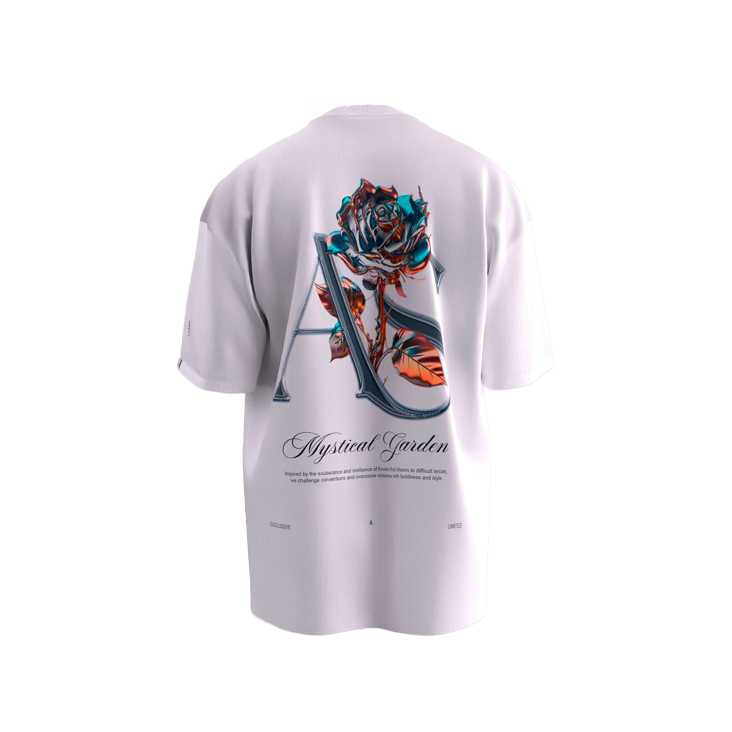 Mystical Flower T-shirt White