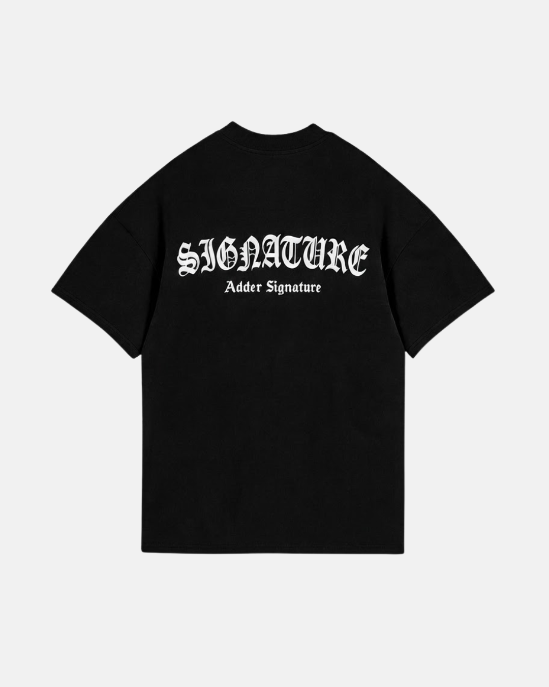 T010 - Gothic Signature Tee Negra