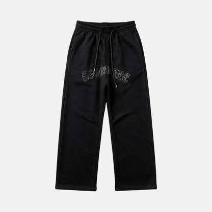 Line Gothic Signature Straightpants Negro