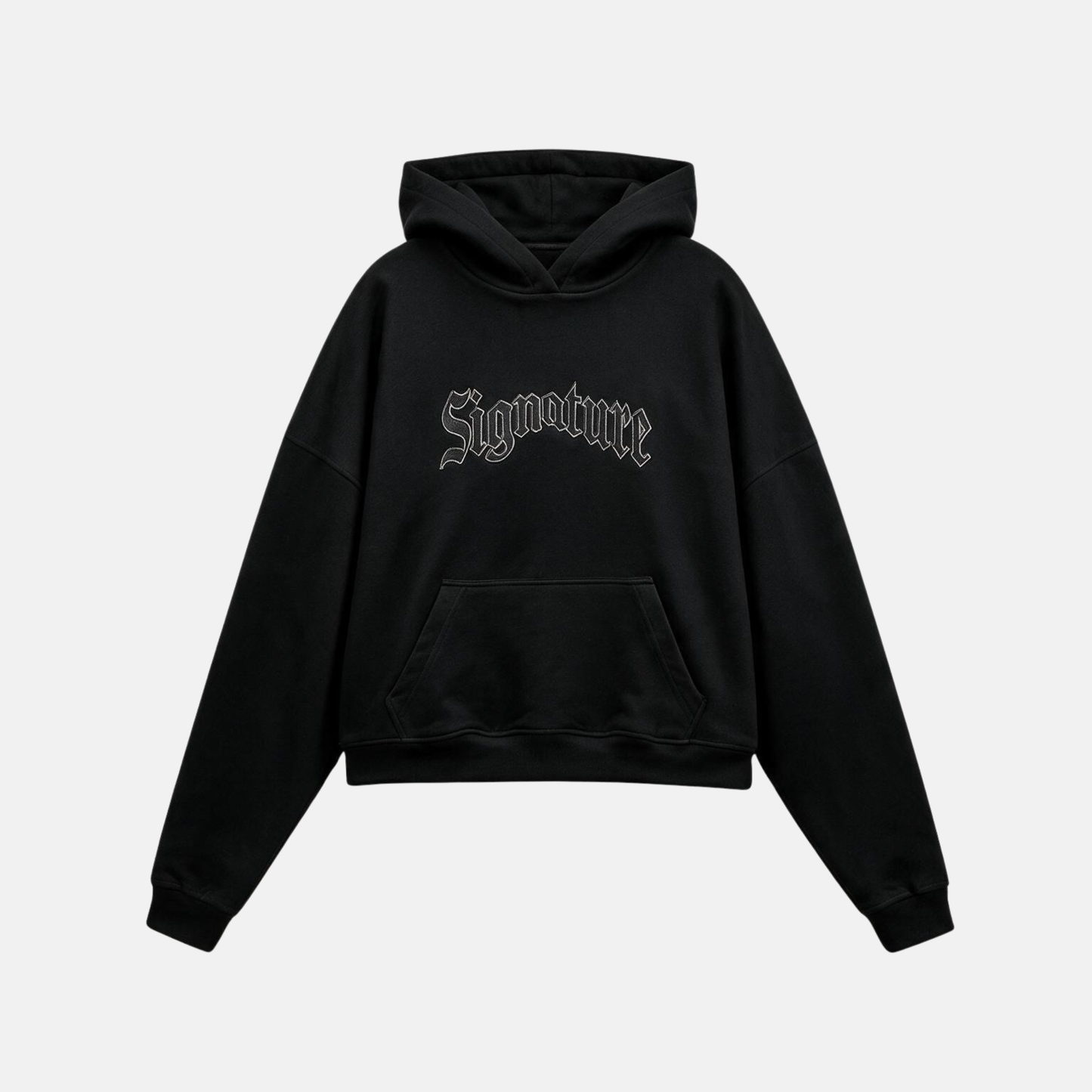 crypt Signature Oversize Fit Black