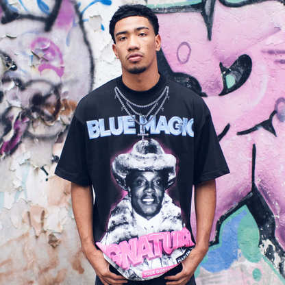 FRANK LUCAS OVERSIZED T-SHIRT BLACK