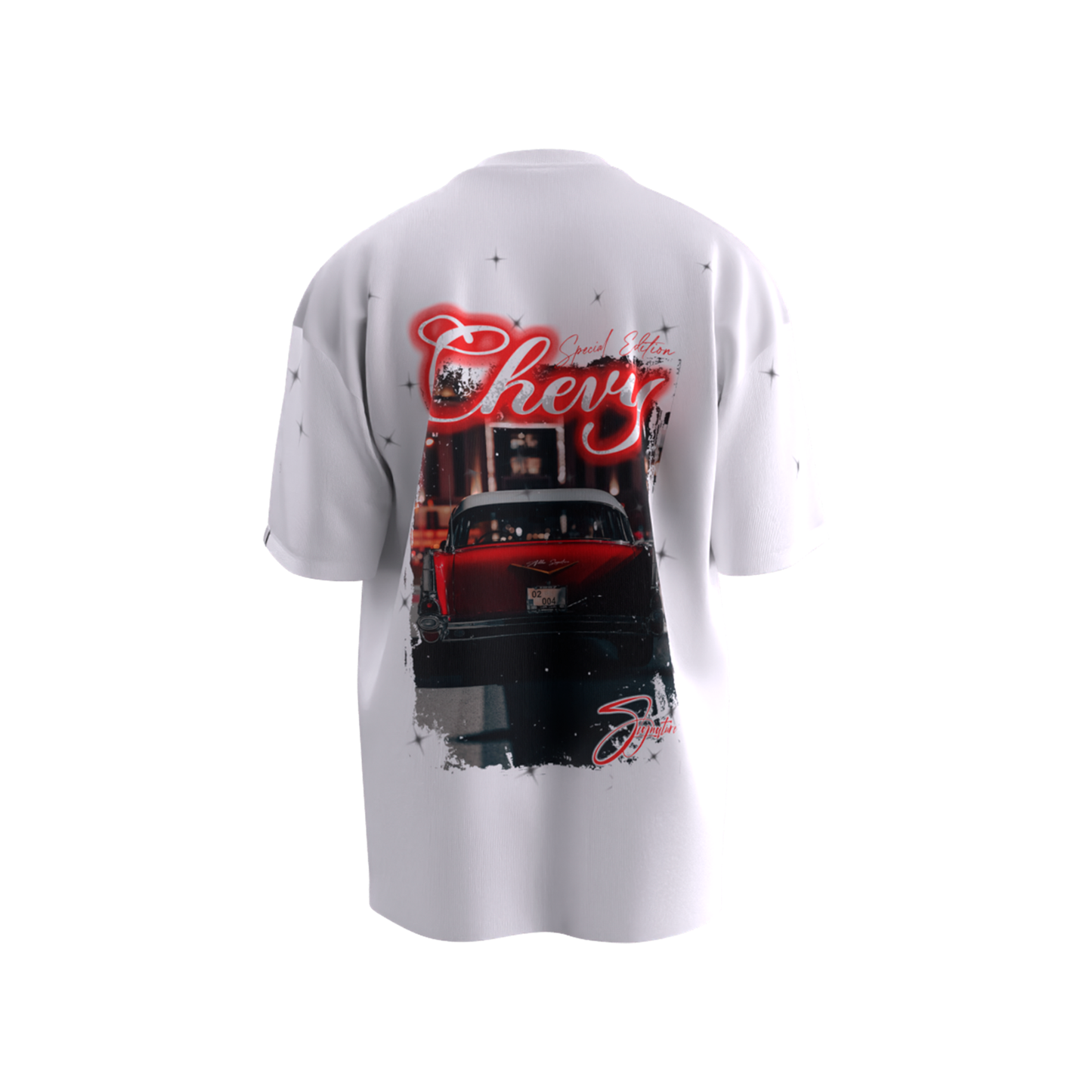 WHITE CHEVY T-SHIRT