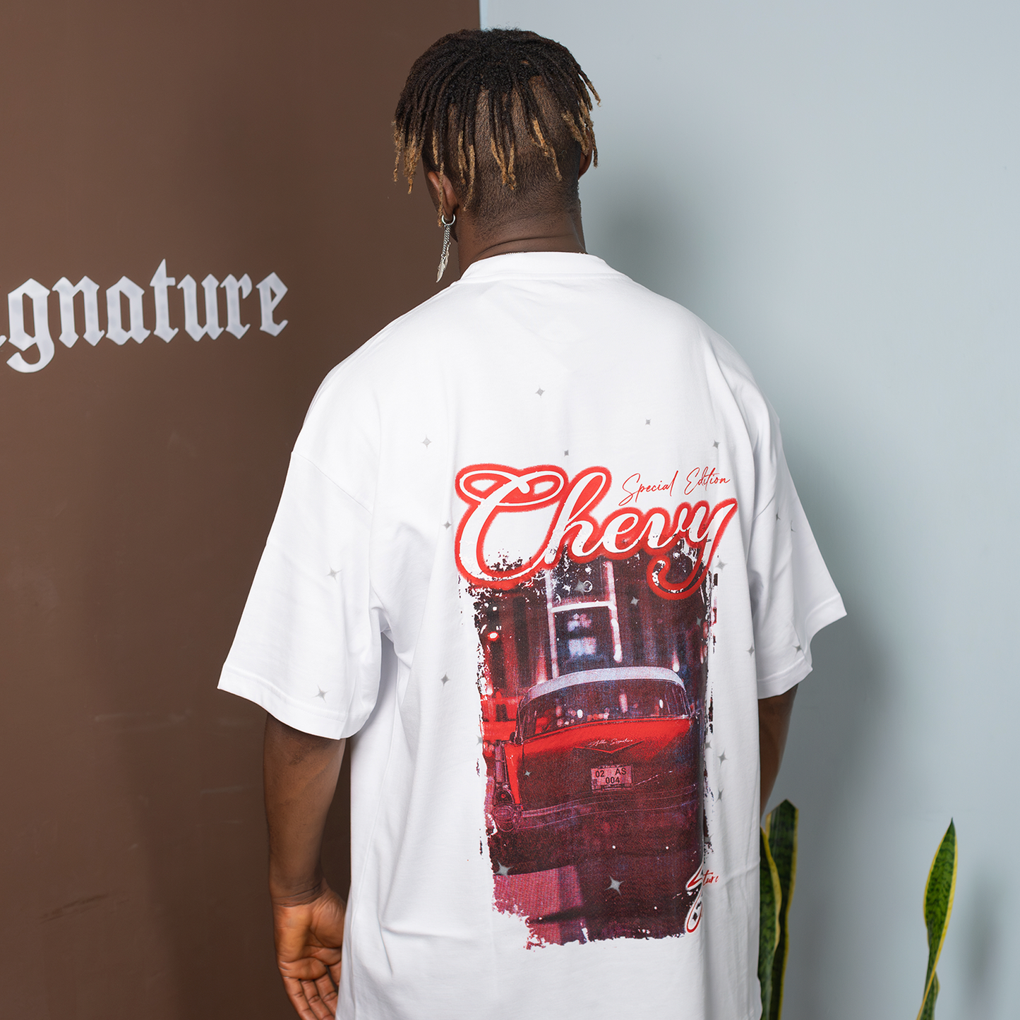 WHITE CHEVY T-SHIRT