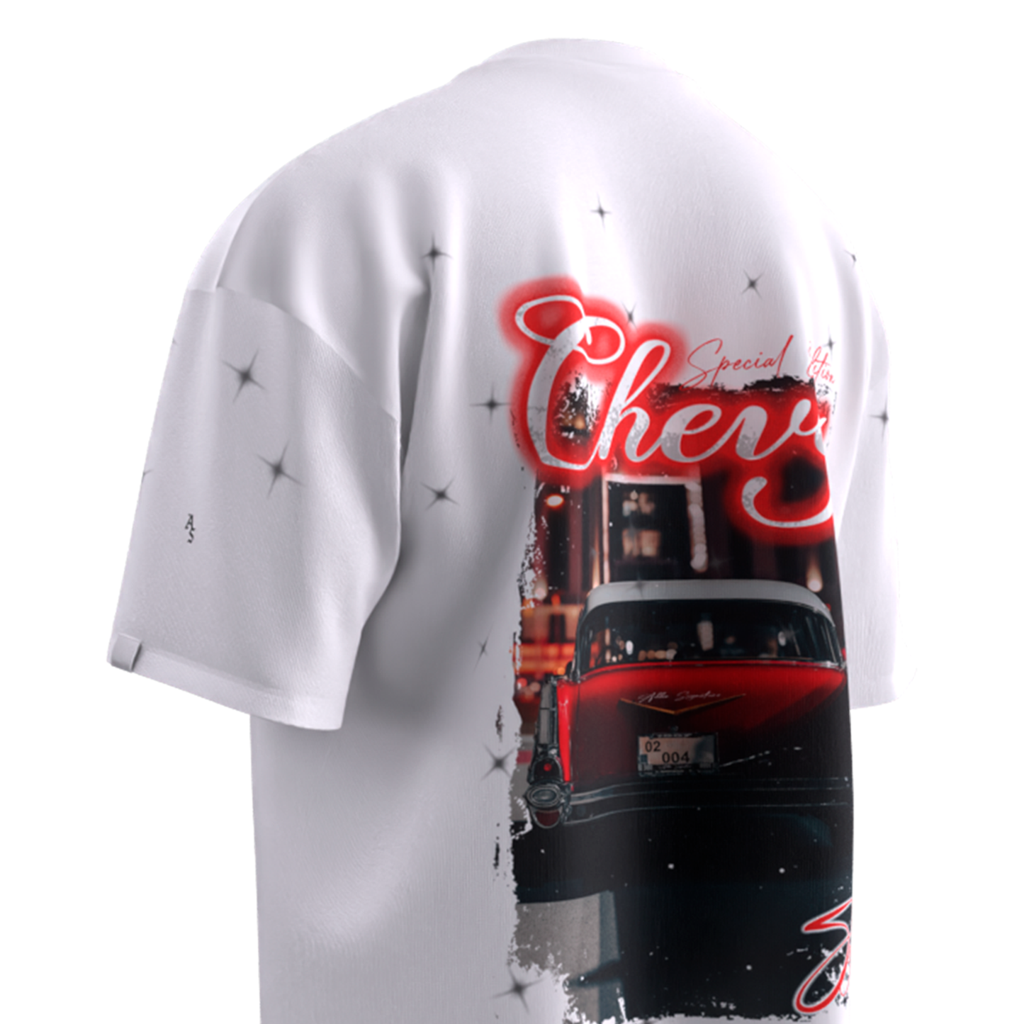 WHITE CHEVY T-SHIRT