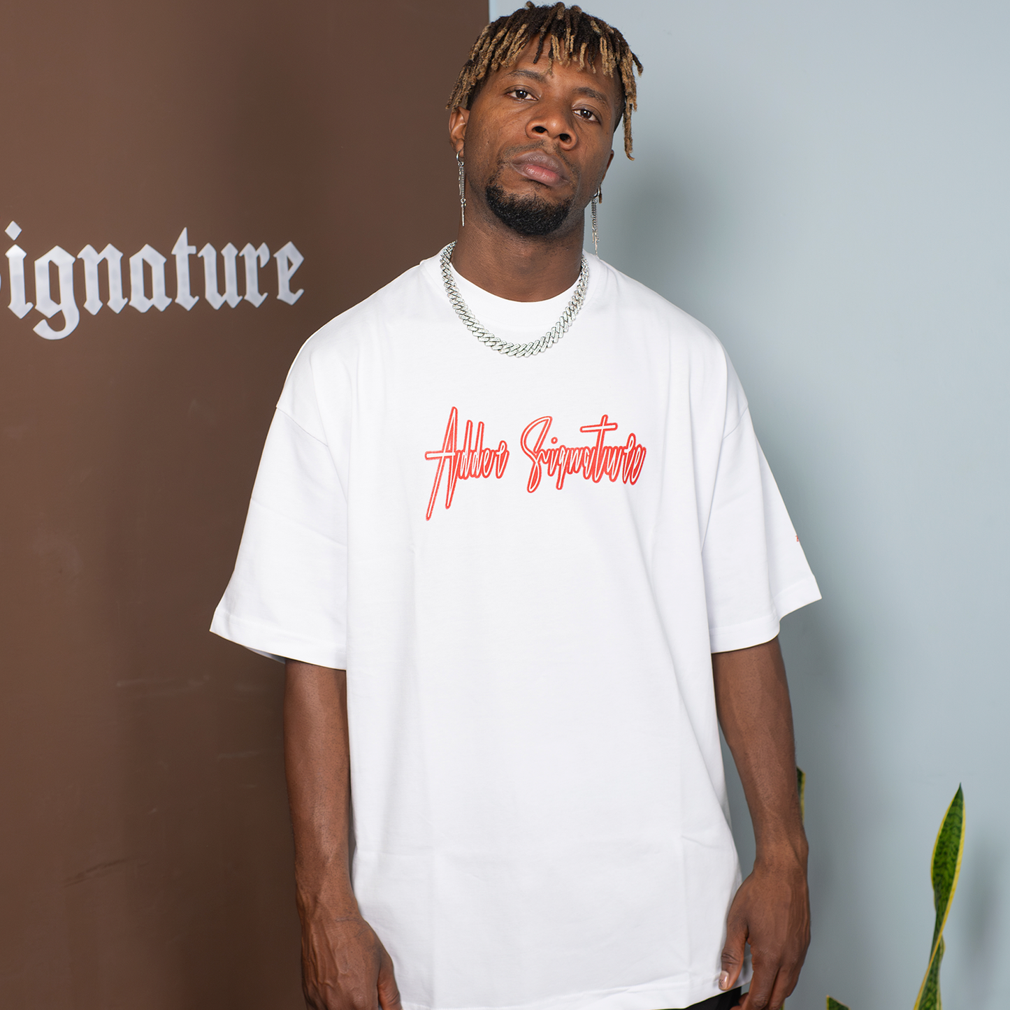 SIGNATURE WHITE T-SHIRT