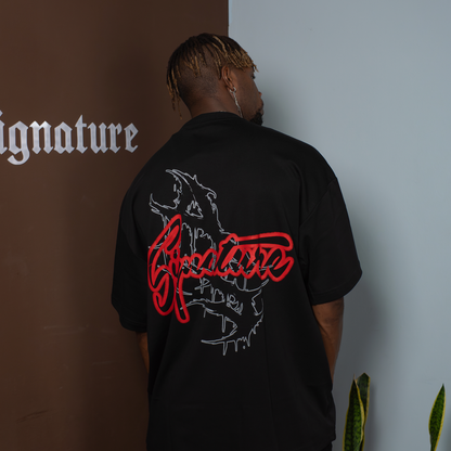 SIGNATURE BLACK T-SHIRT