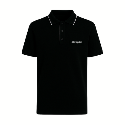 BLACK POLO SHIRT