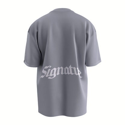SIGNATURE GREY TEE