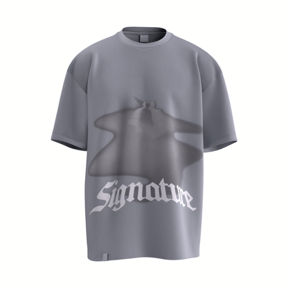 SIGNATURE GREY TEE