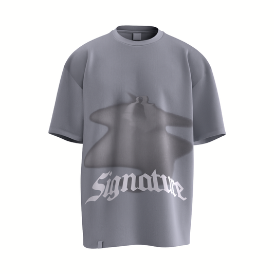 SIGNATURE GREY TEE