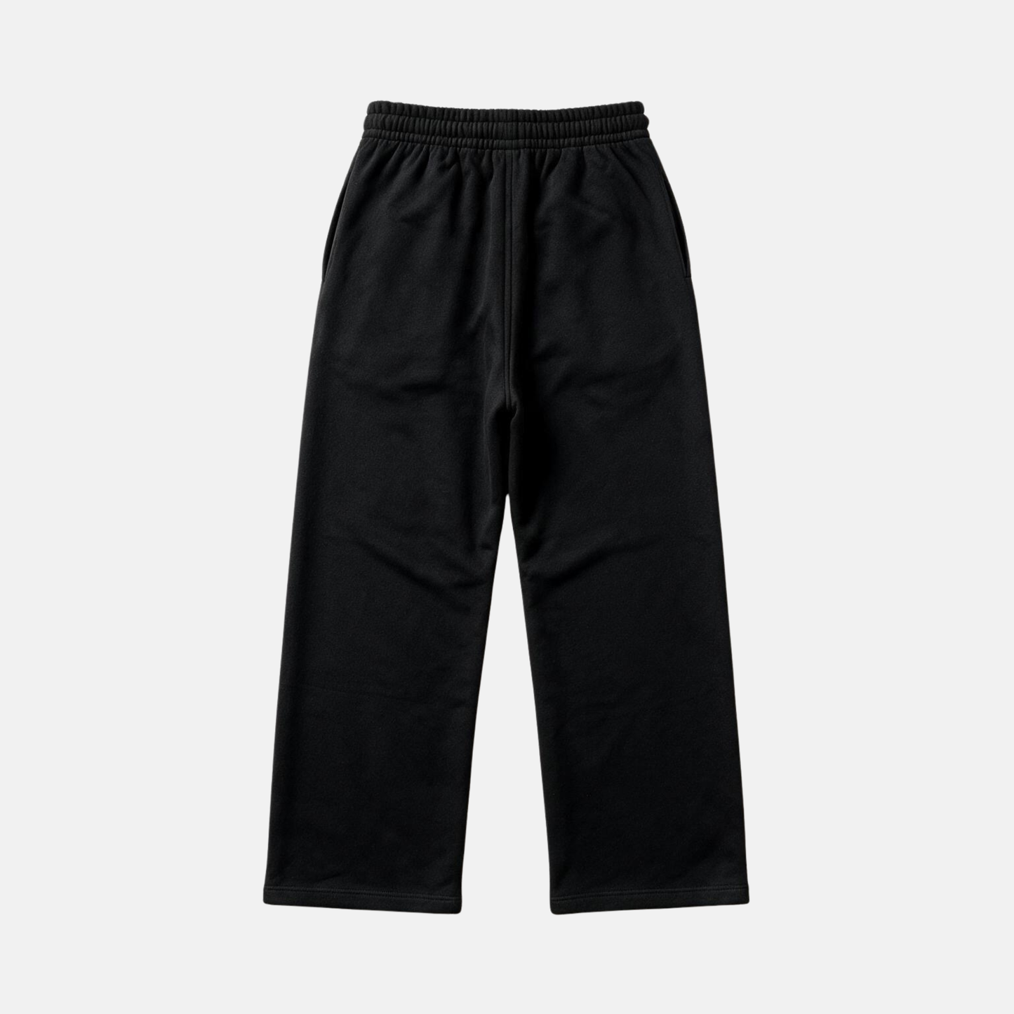 Line Tonal Signature Straightpants Negro