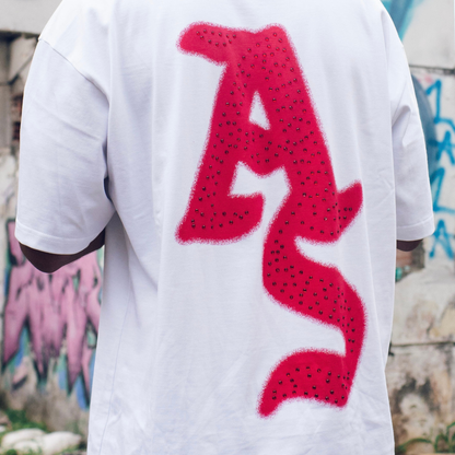 WHITE T-SHIRT NOT FOR EVERYONE, NEVER WAS