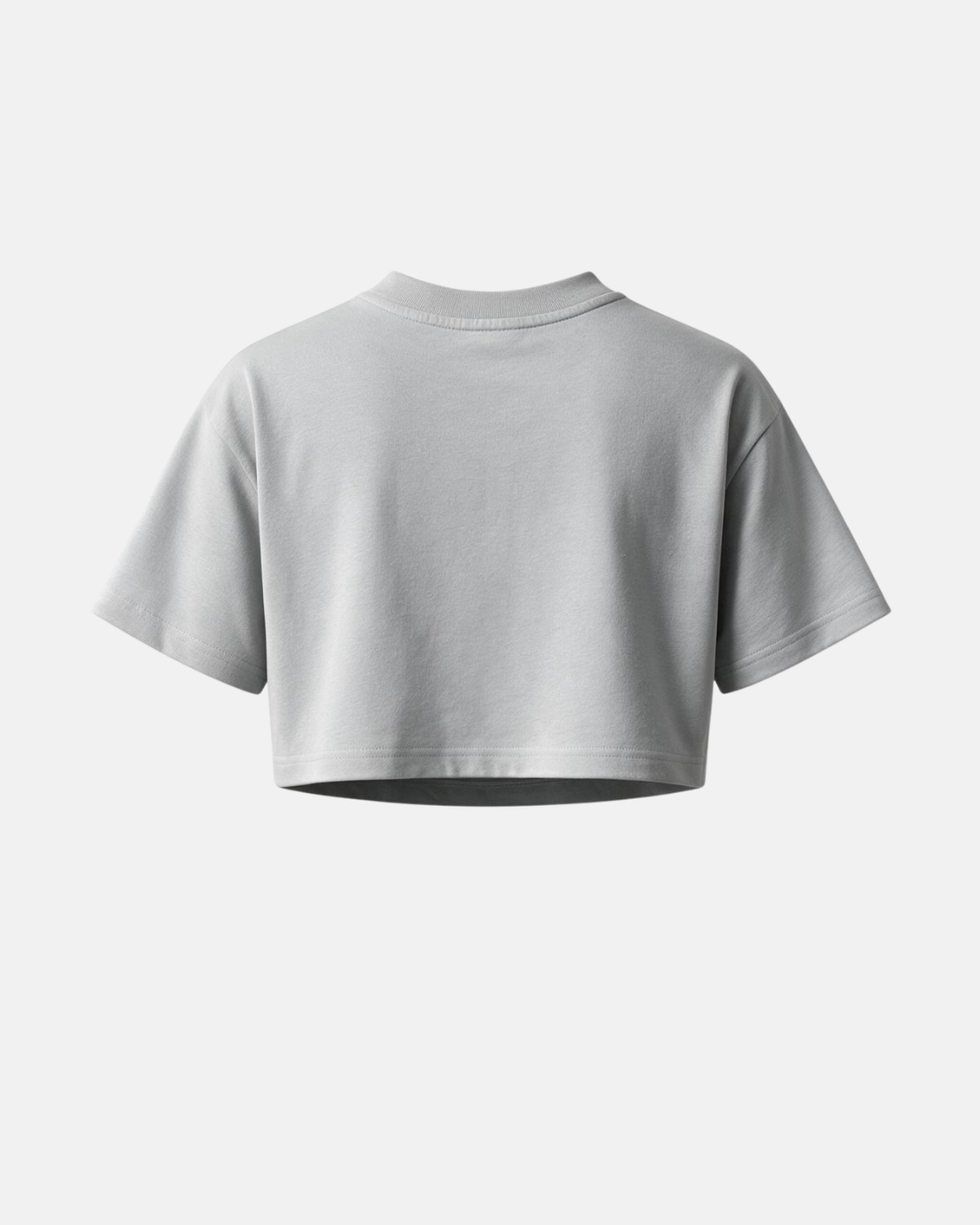 DA06 - Gothic Signature Crop Top Gris