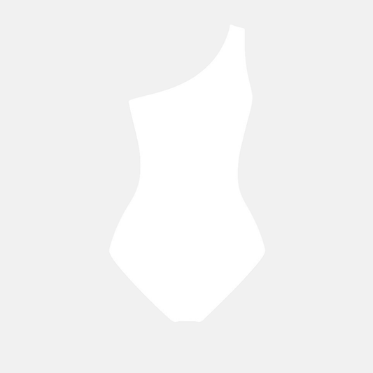 White One-Shoulder Bodysuit
