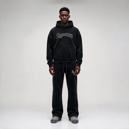 crypt Signature Oversize Fit Black