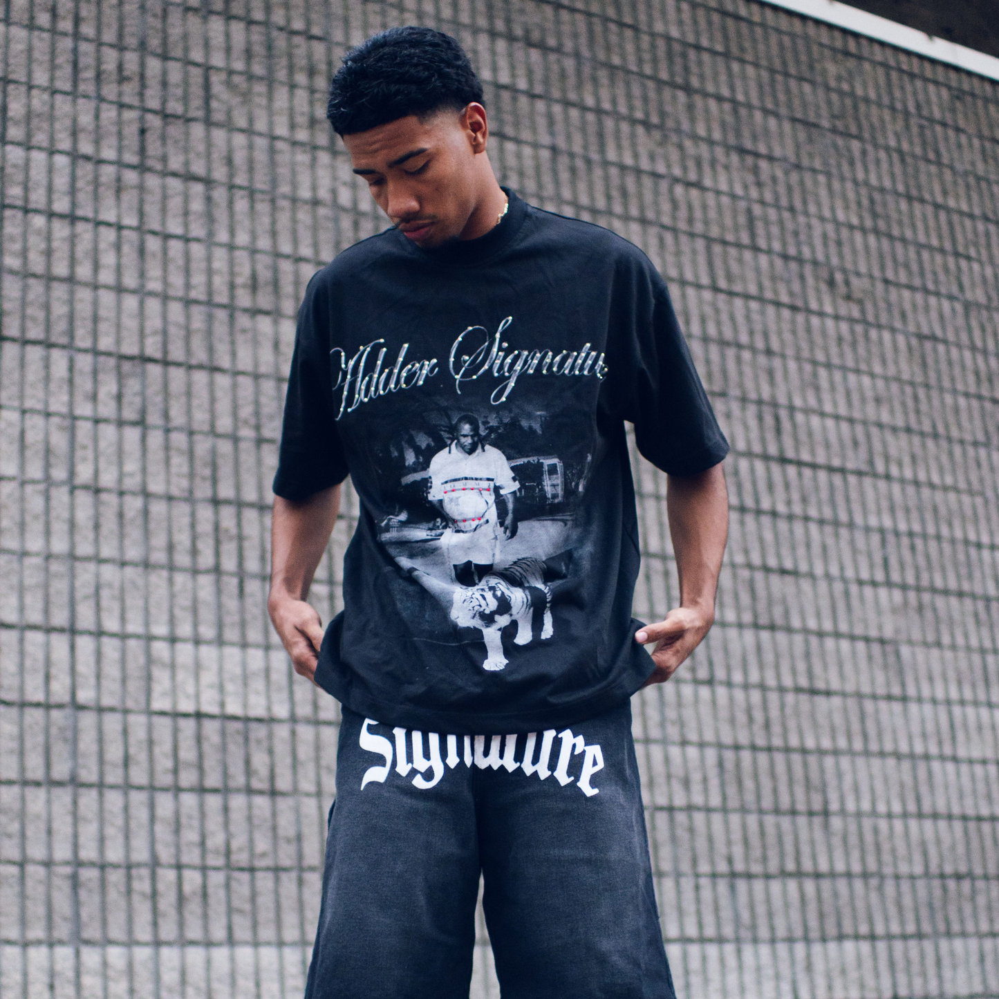 MIKE TYSON OVERSIZED T-SHIRT BLACK