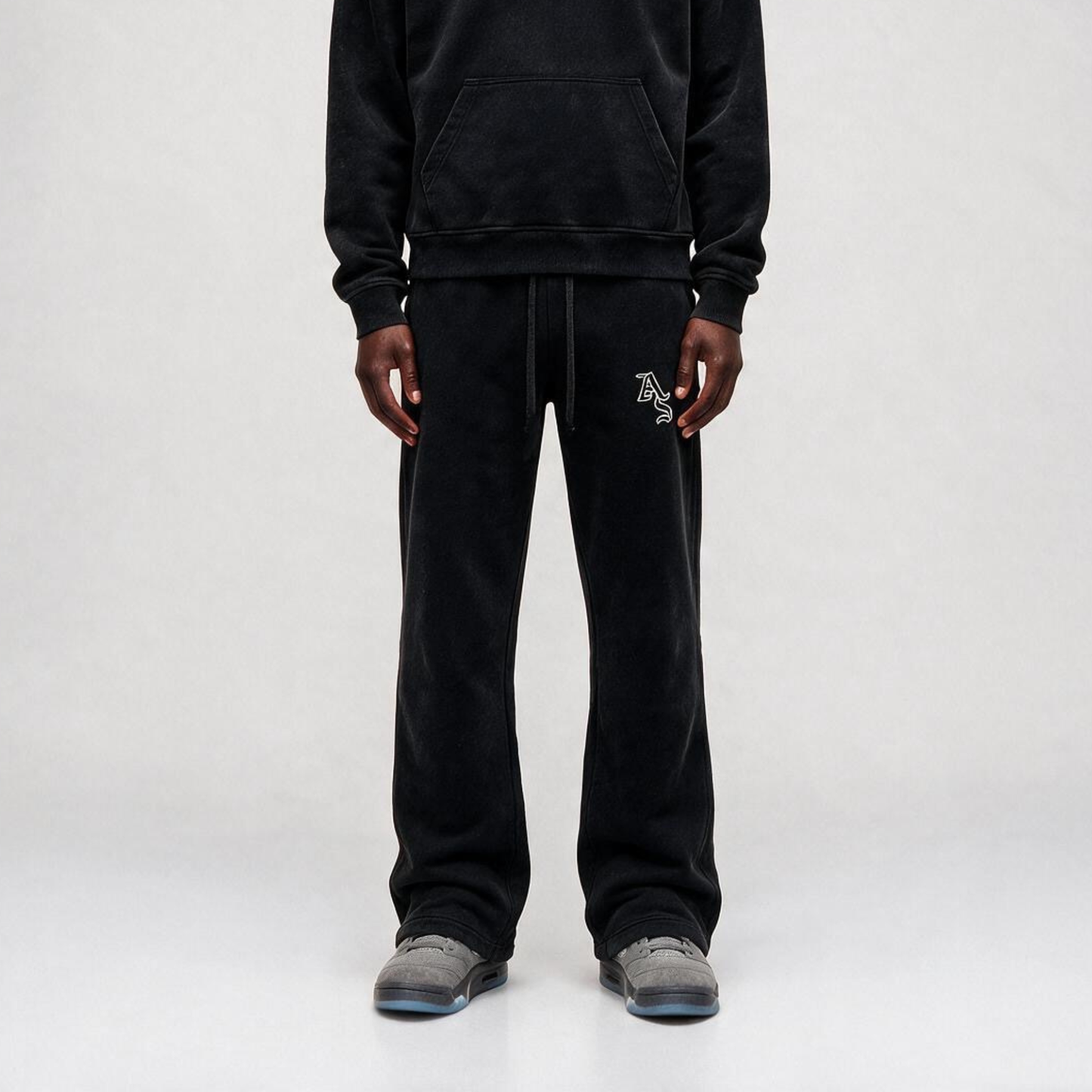 Line Monogram AS Straightpants Negro