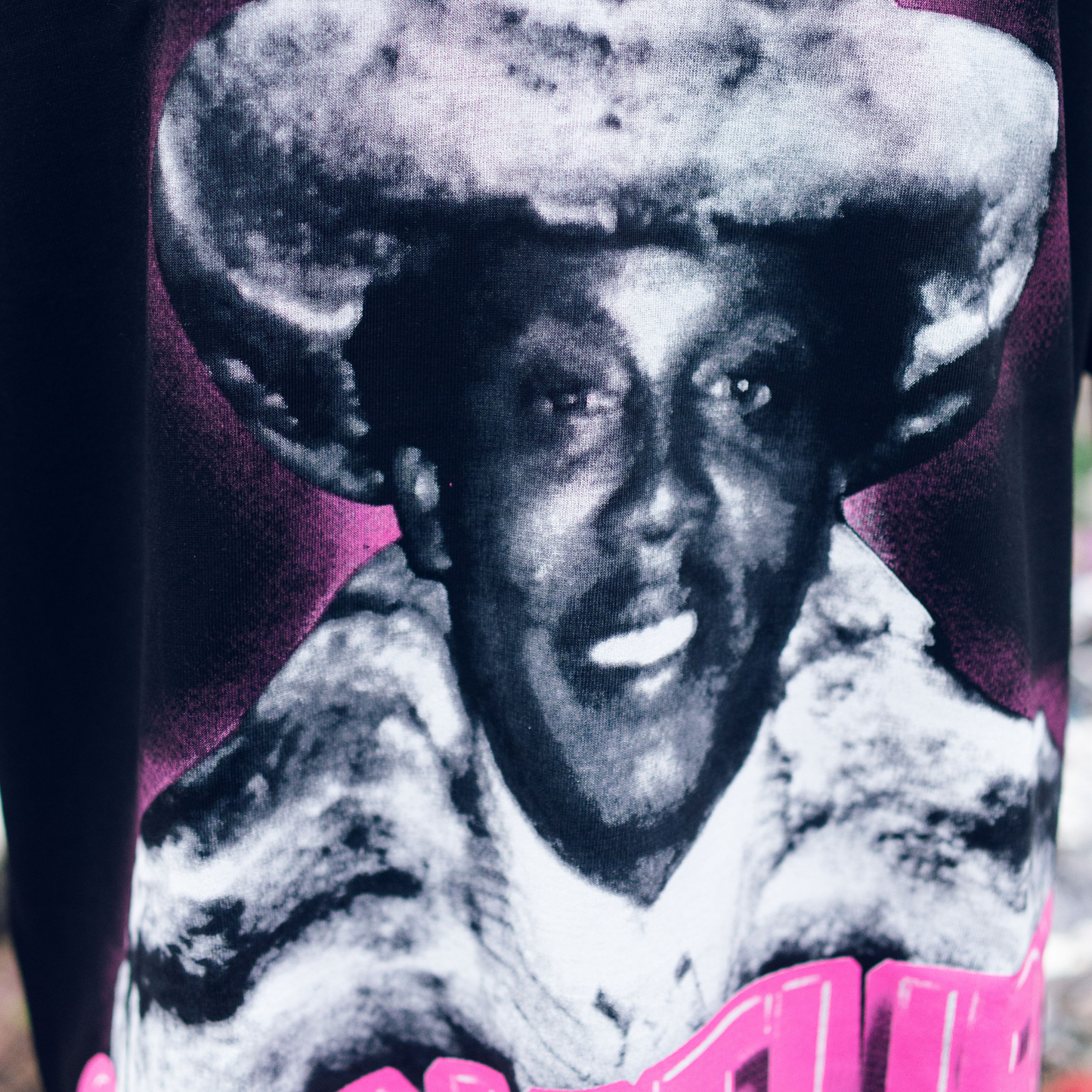FRANK LUCAS OVERSIZED T-SHIRT BLACK
