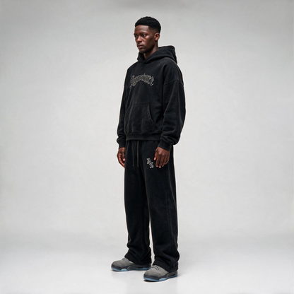 Line Monogram AS Straightpants Negro