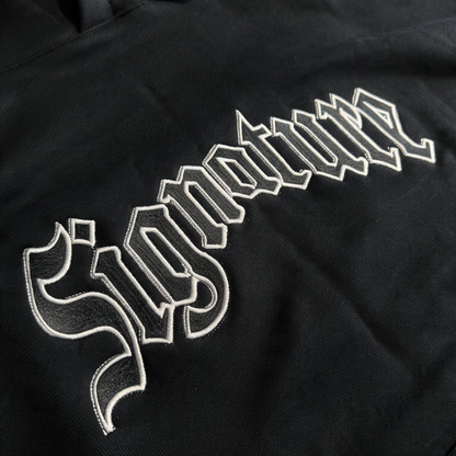 crypt Signature Oversize Fit Black