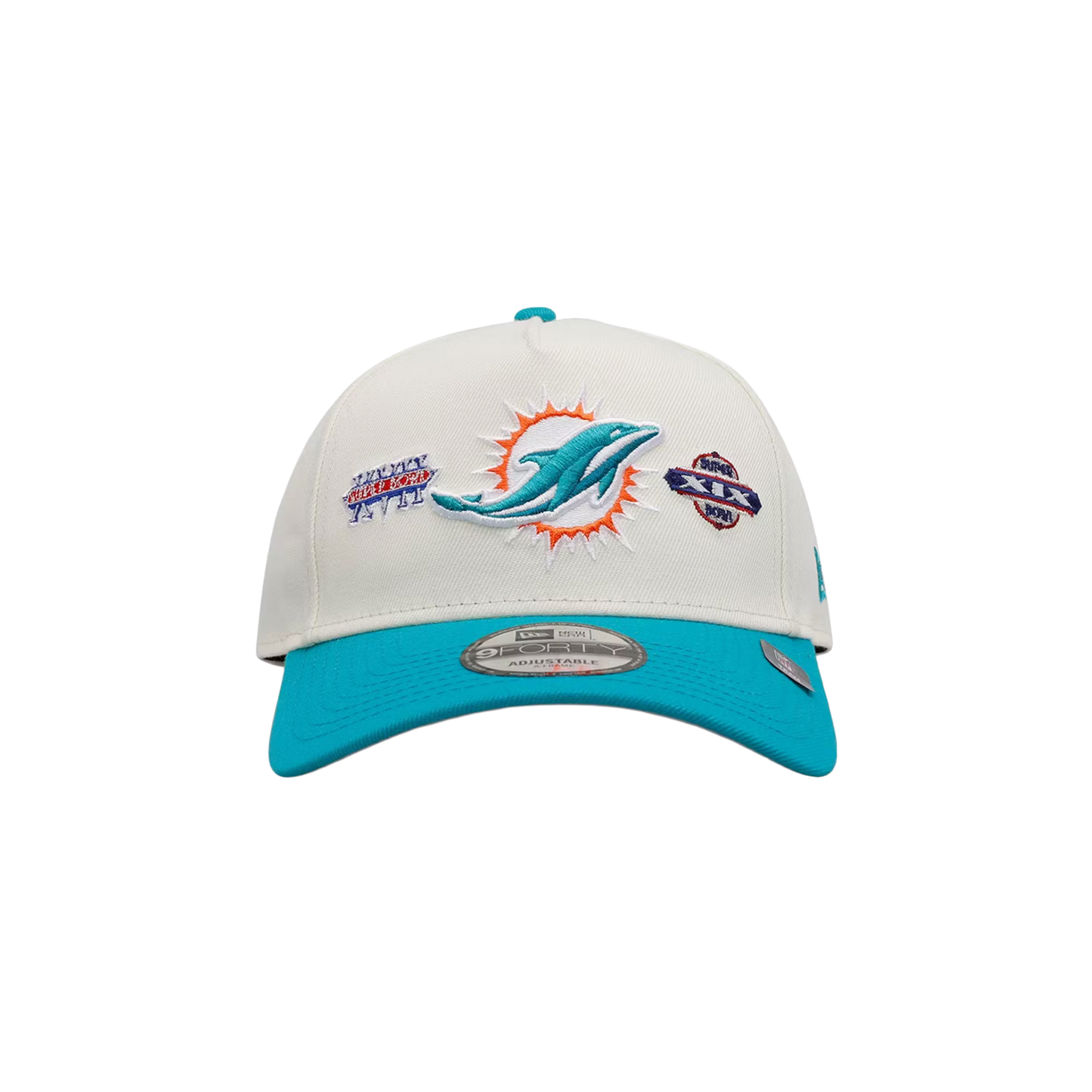 Miami Dolphins 'Super Bowl Logos' 9FORTY A-Frame Snapback