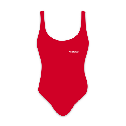RED WOMEN'S BODYSUIT
