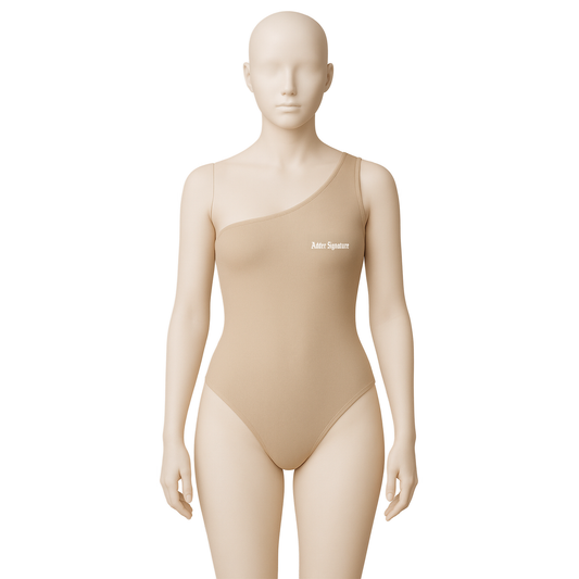 BEIGE SHOULDER BODYSUIT