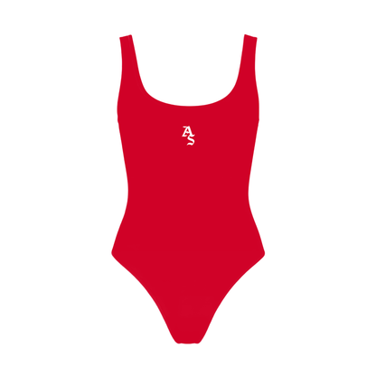 RED WITH BARE SHOULDERS LIKE