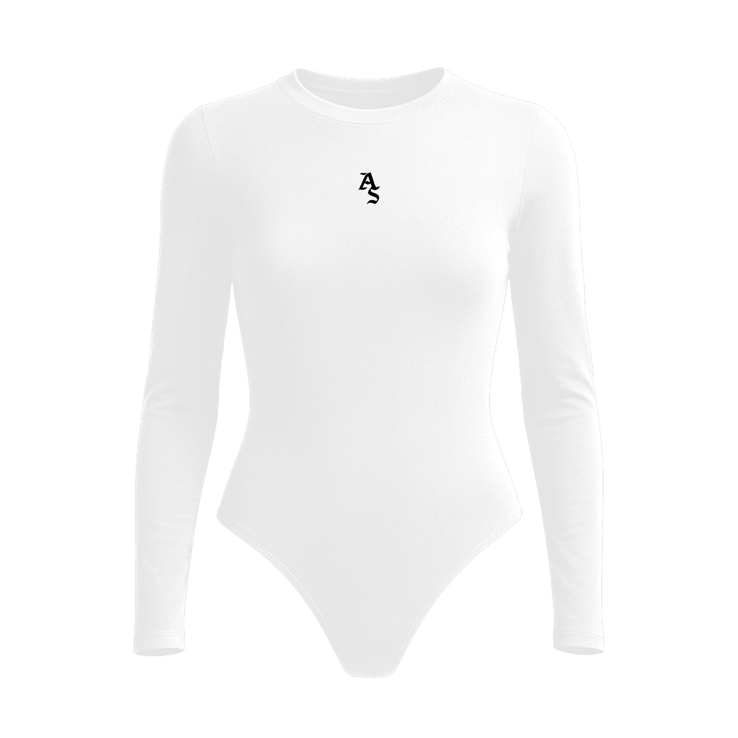 WHITE WITH LONG SLEEVES AS