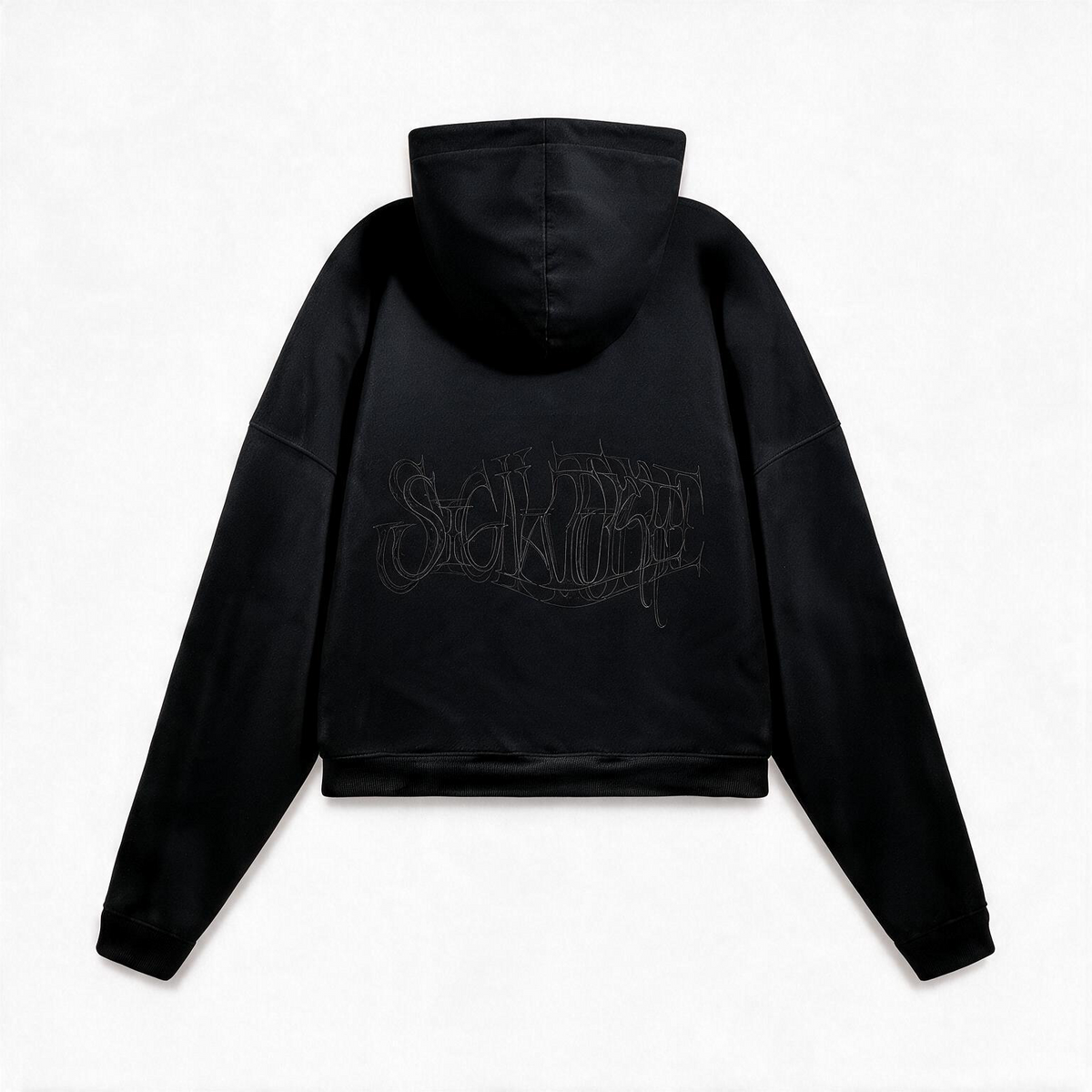 C006 Bootleg Archive Hoodie Negro - espalda