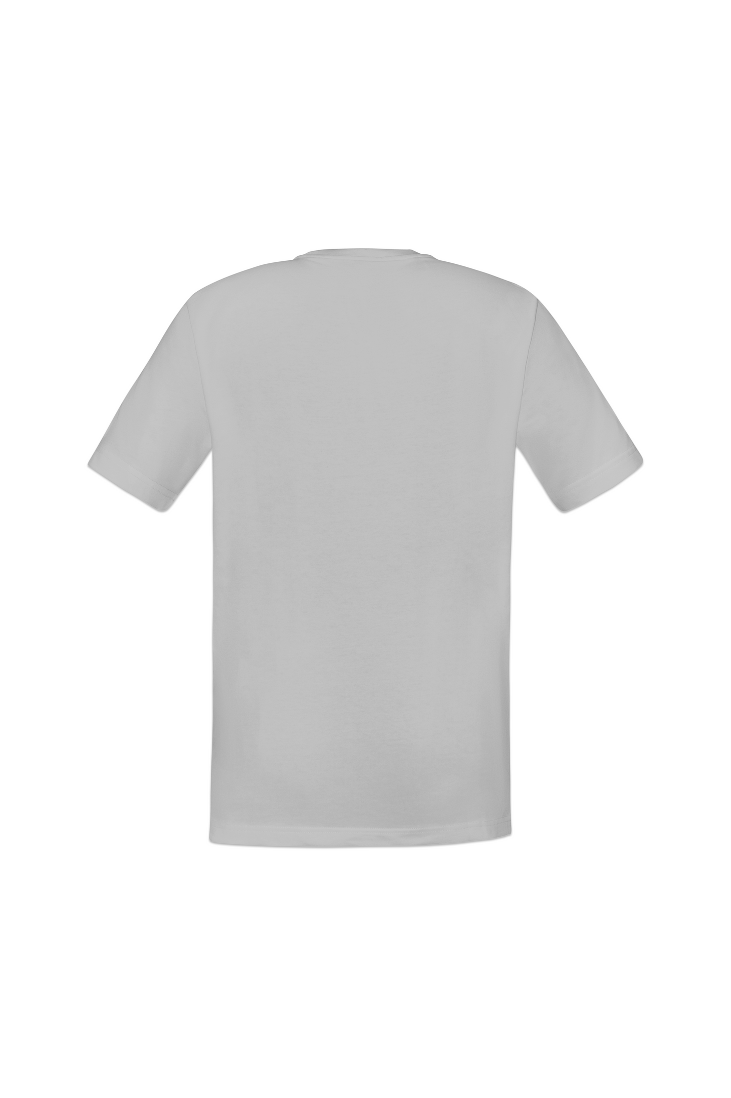 Simple T-shirt 1 Embroidered Gray