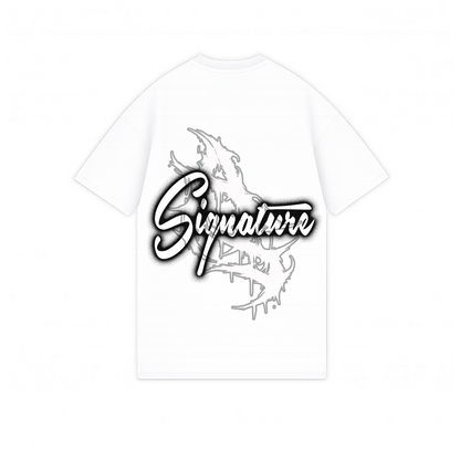 AS LOGO OVERSIZE T-SHIRT WHITE