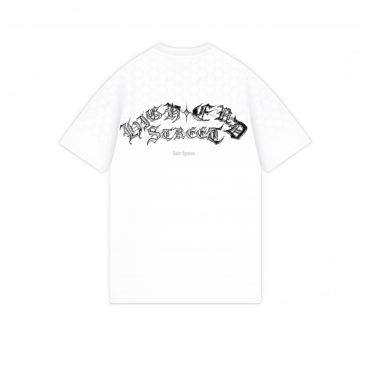 HIGH END STREET OVERSIZE T-SHIRT WHITE