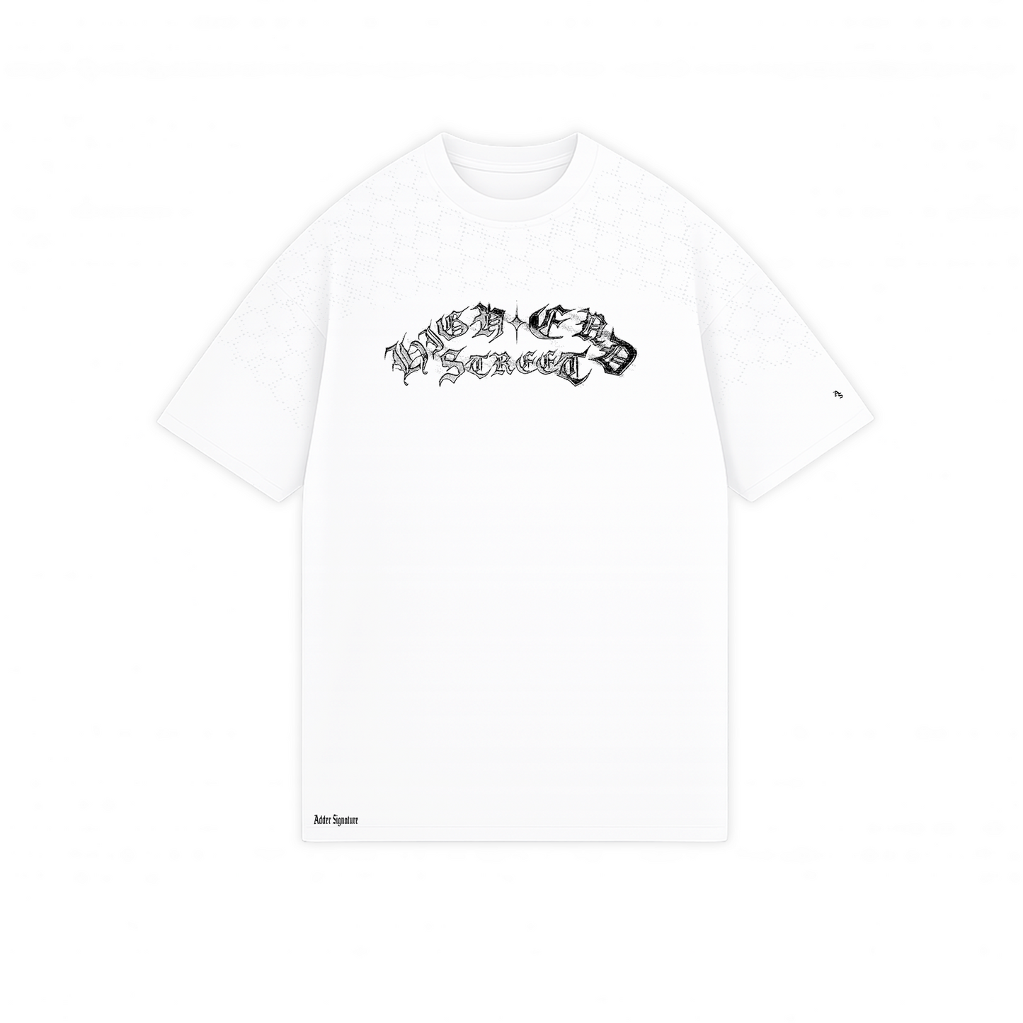 HIGH END STREET OVERSIZE T-SHIRT WHITE