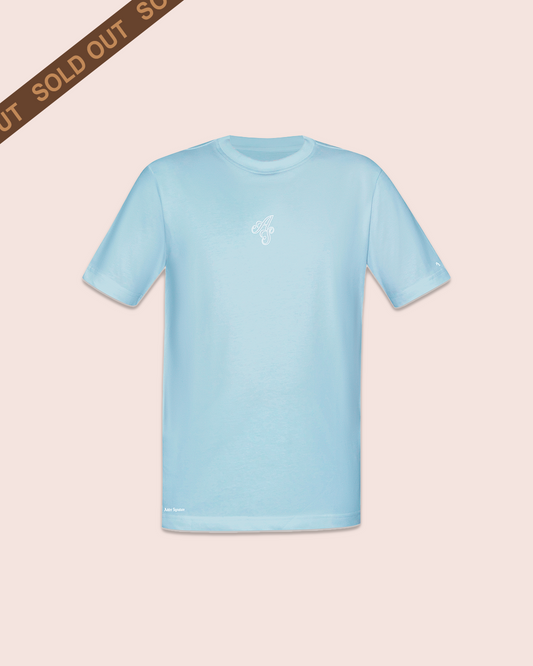 Simple T-shirt 1 Embroidered Sky Blue