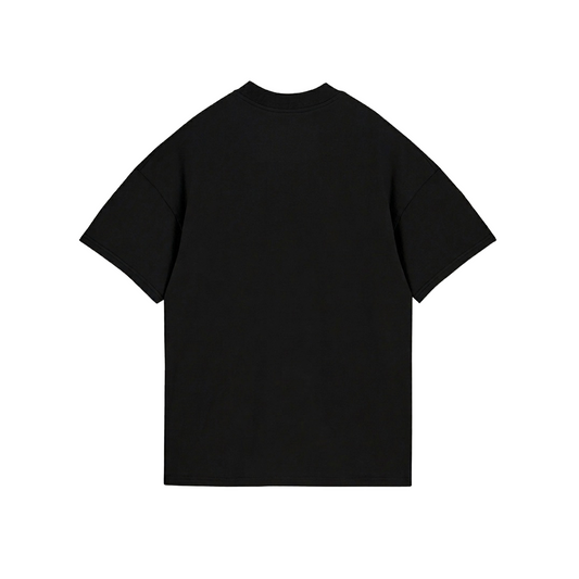T013 Tonal Signature Tee Negra - espalda